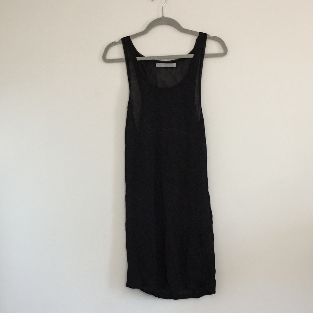 Virtigo sheer black dress
